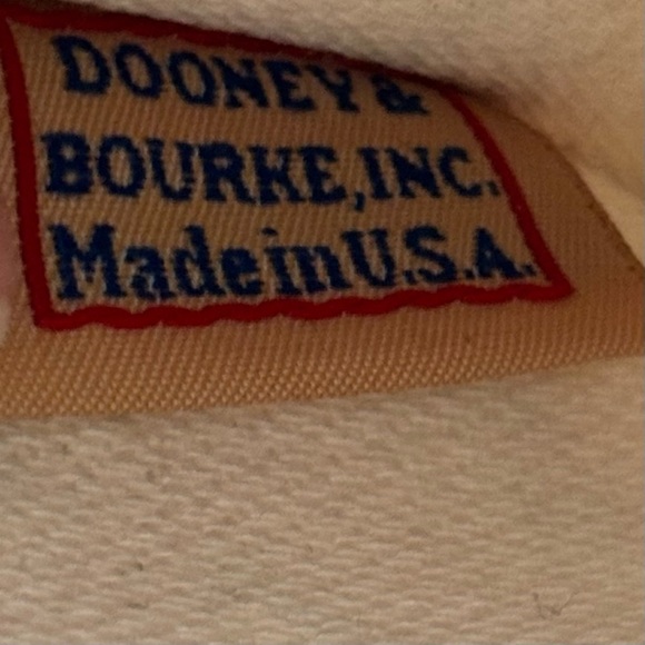 Dooney & Bourke Signature Logo Pouch Orange Leather Wristlet - Picture 8 of 12